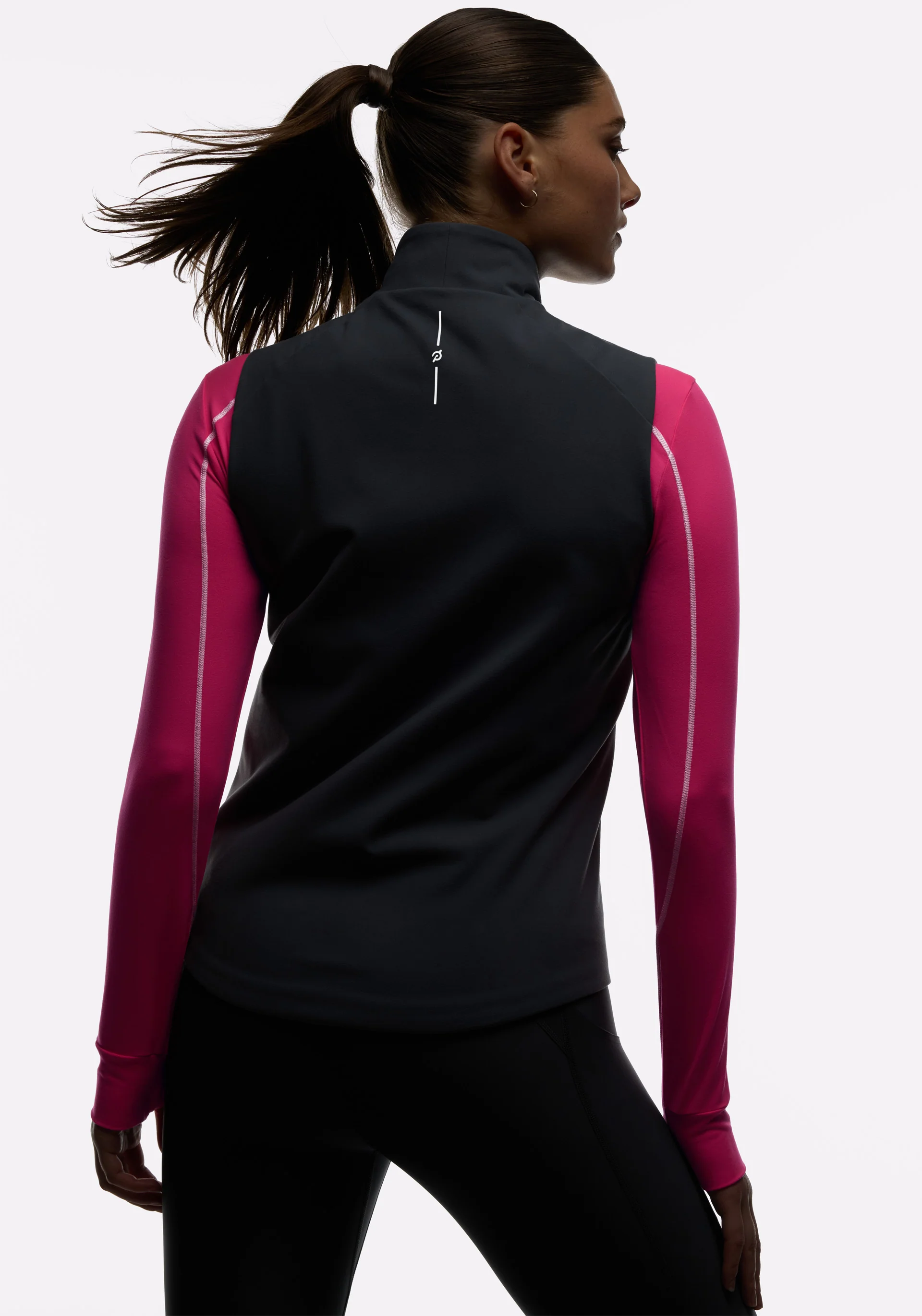 Padded Full Zip Run Vest - Image 6