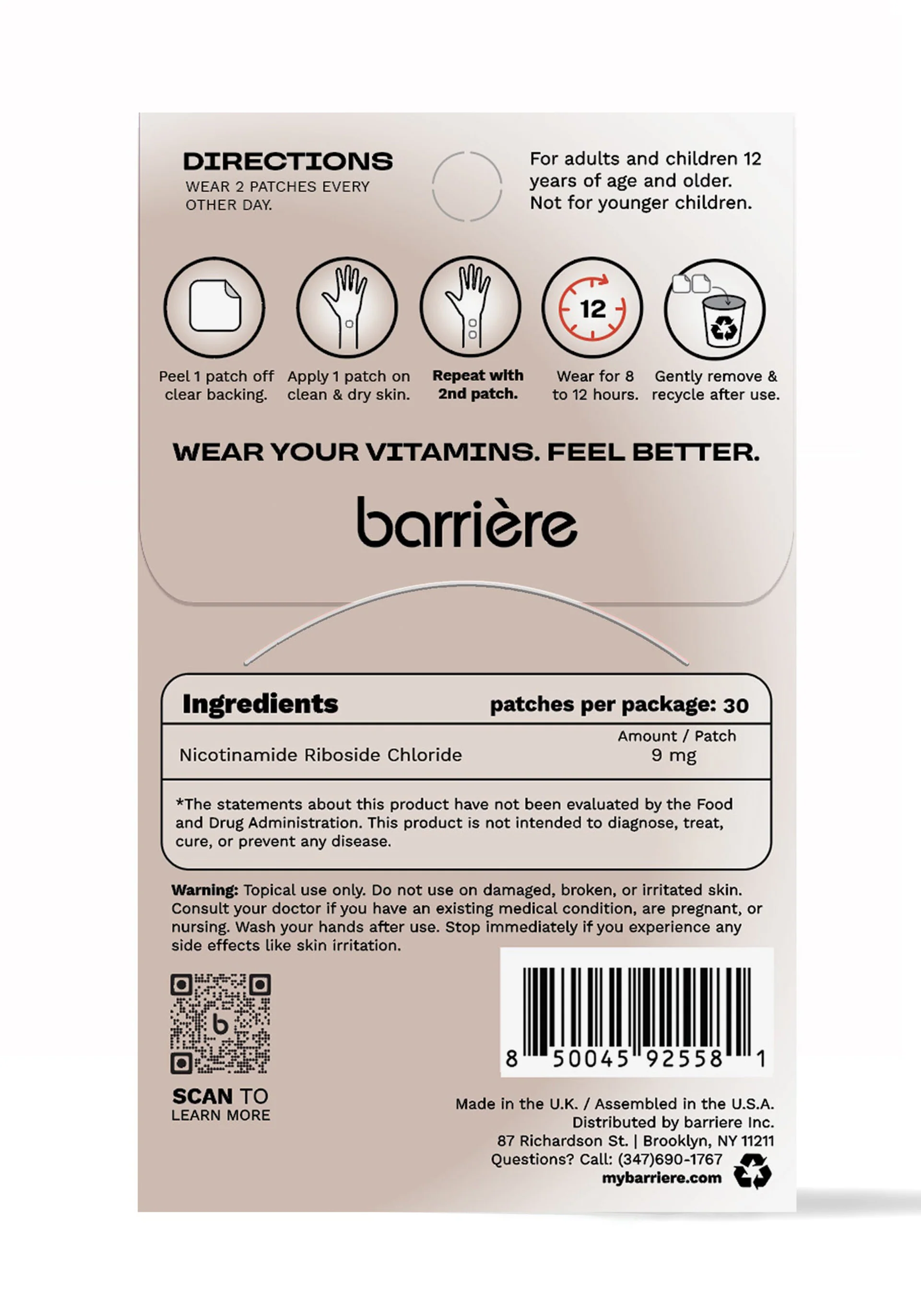 Recharge / Reset Vitamin Patch Kit - Image 8