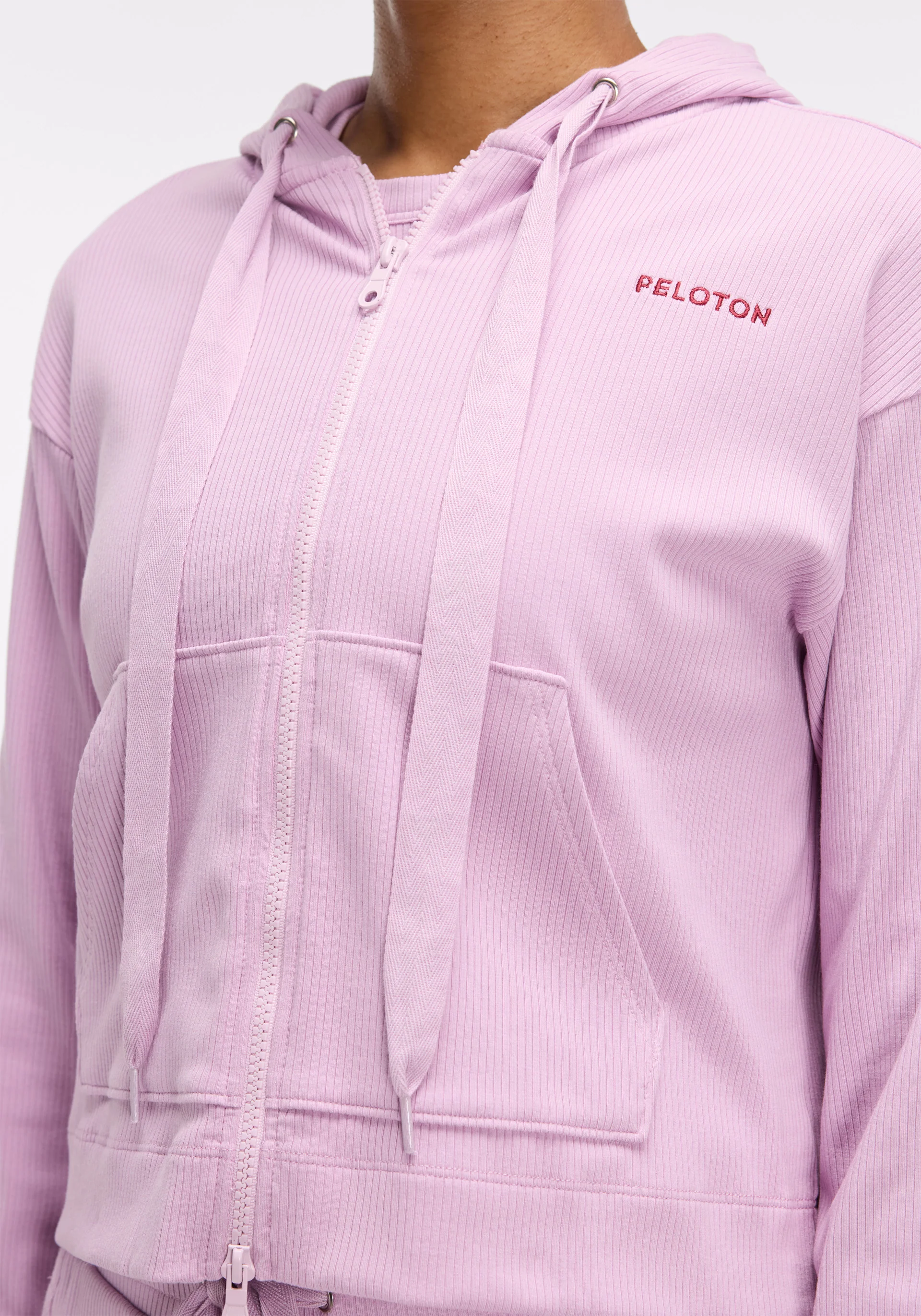 Rib Crop Hoodie - Image 6