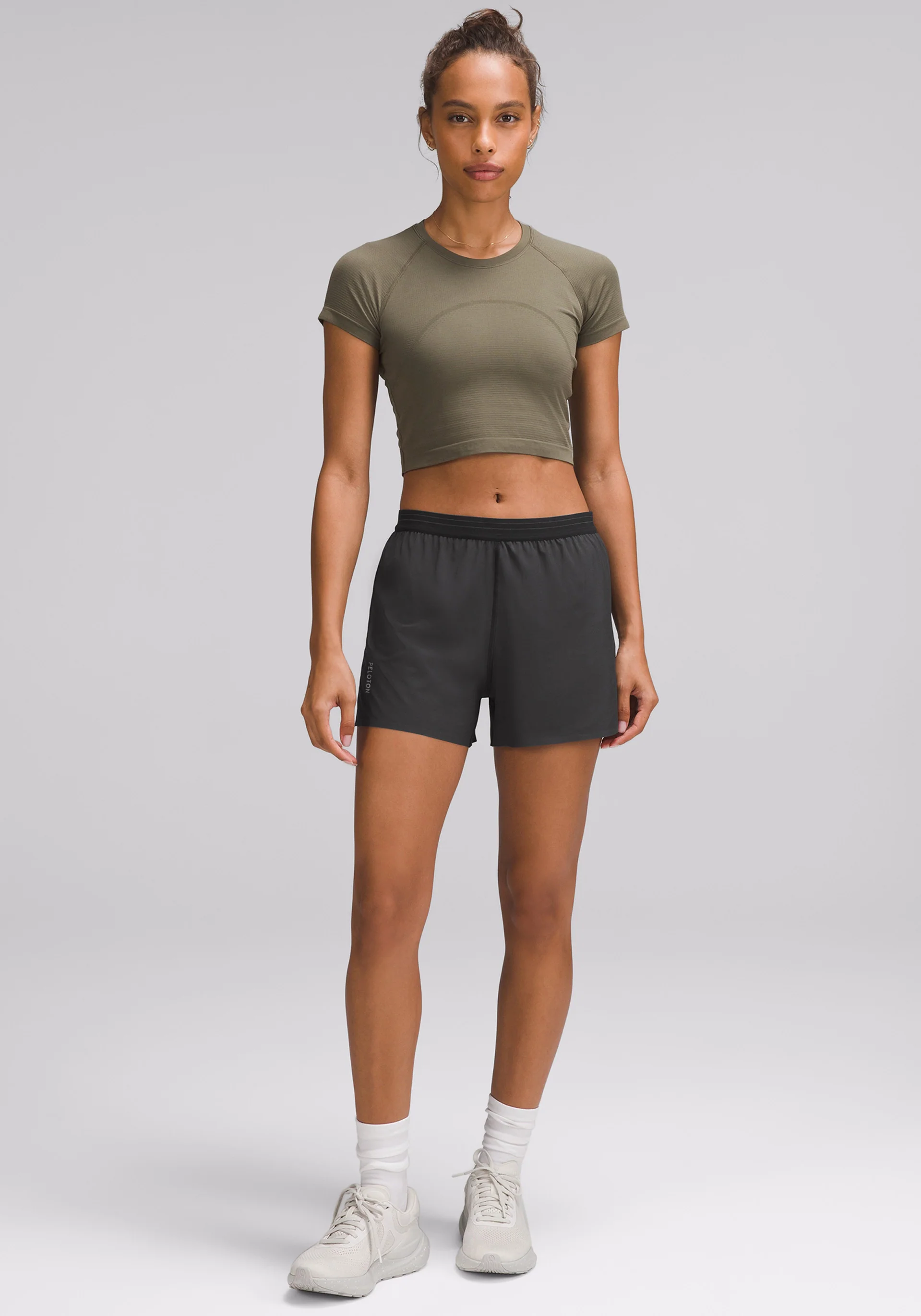 Split-Hem High-Rise Running Short 3" - Image 6