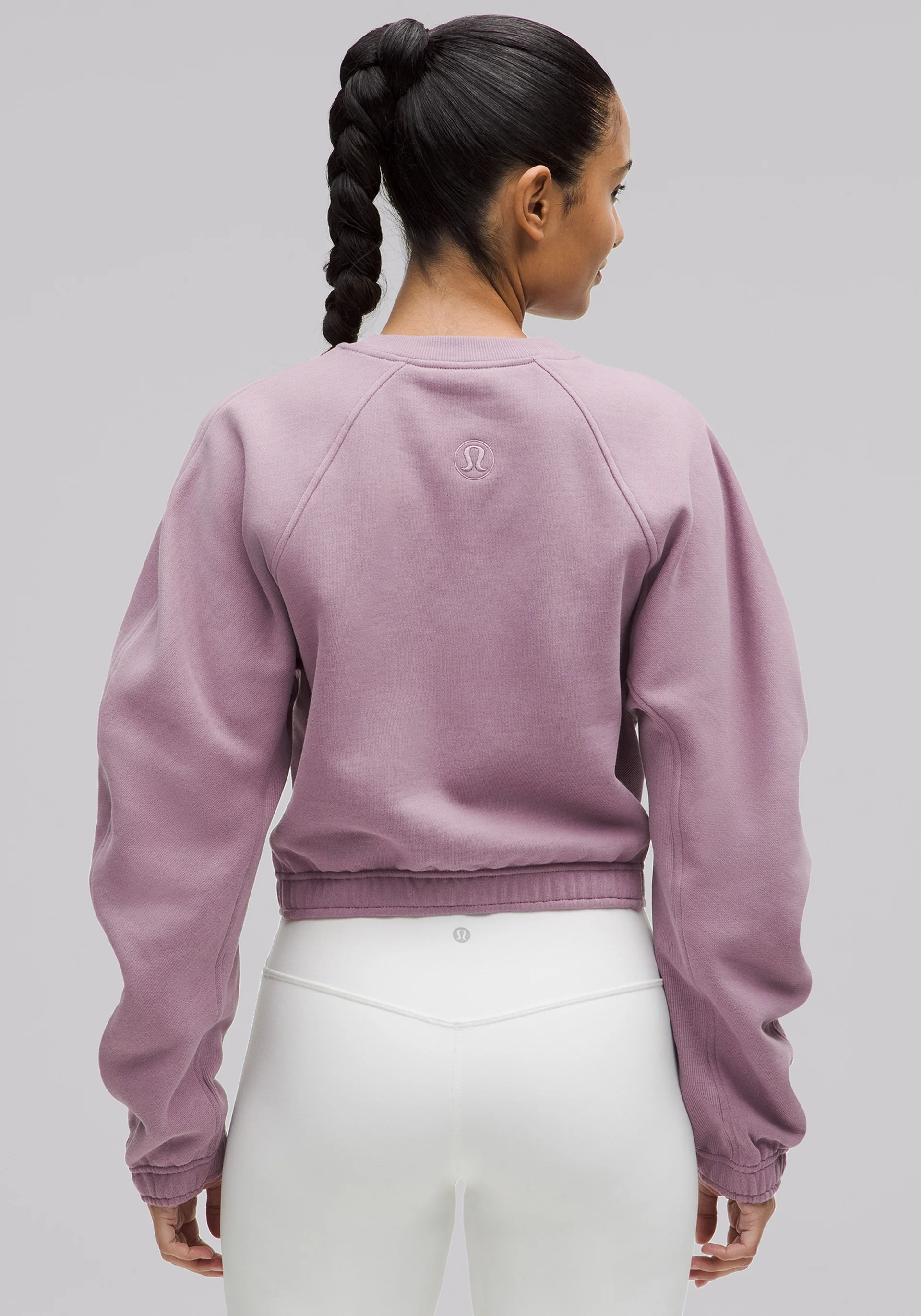 Scuba Cropped Relaxed Crewneck - Image 2