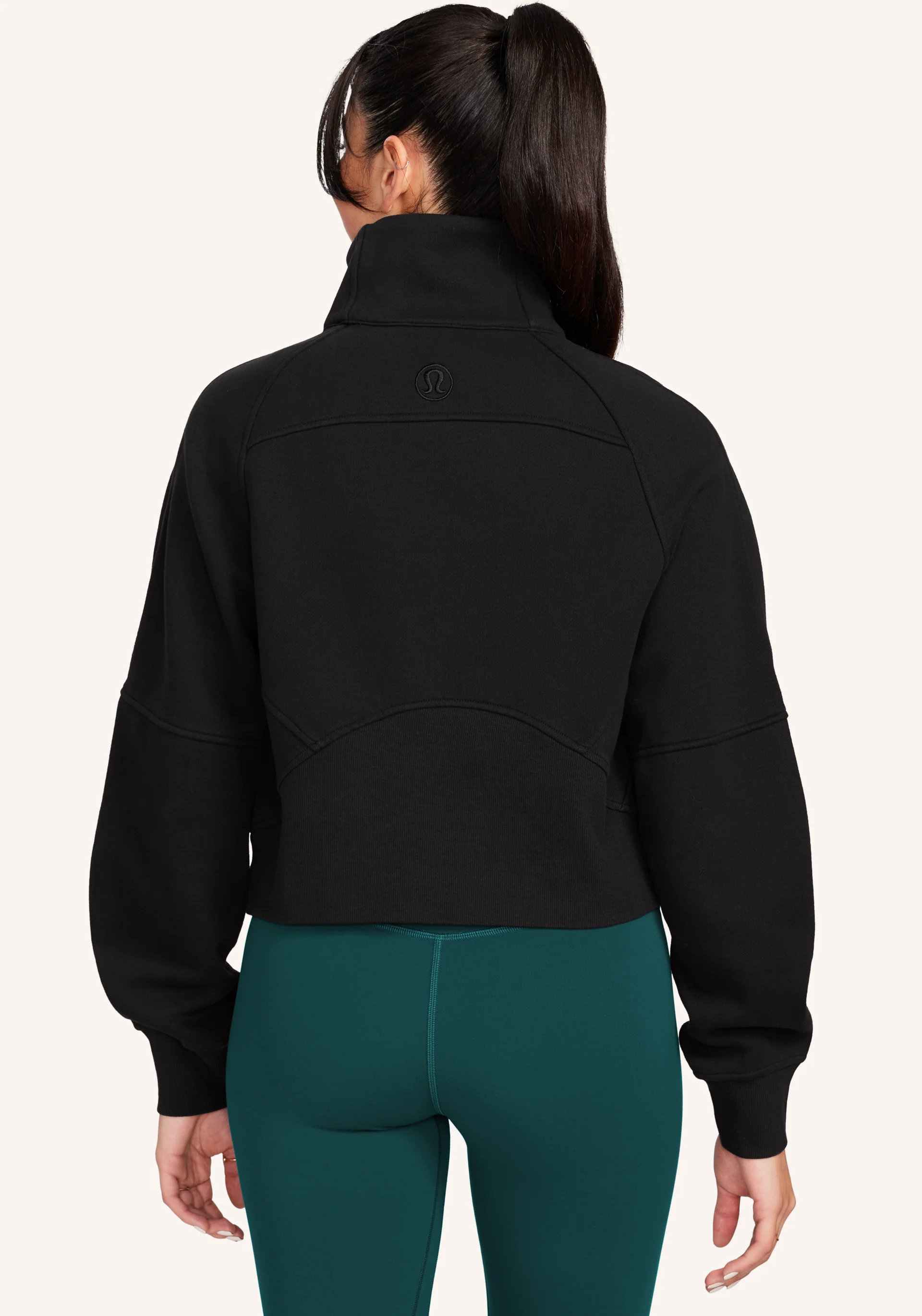 Scuba Oversized Funnel-Neck Half Zip - Image 3
