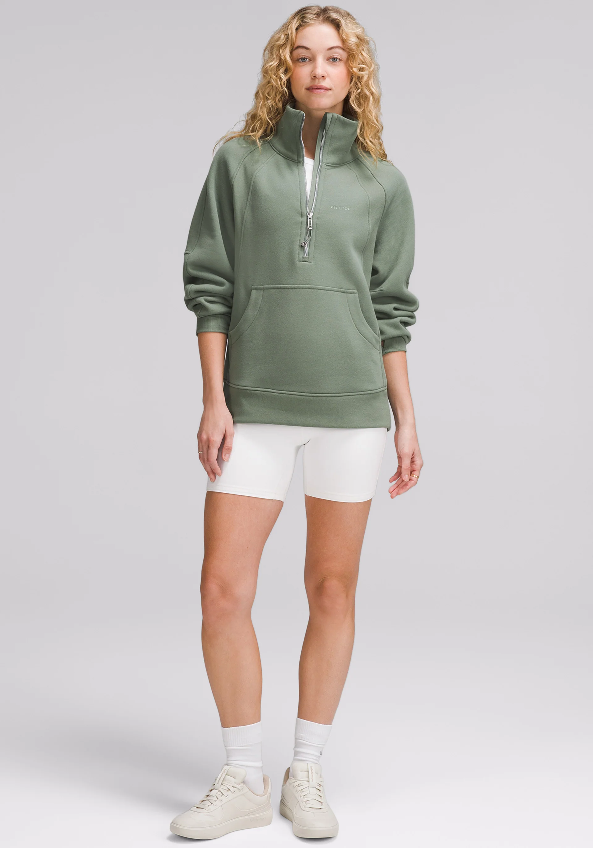 Scuba Oversized Funnel-Neck Half Zip | Long - Image 6
