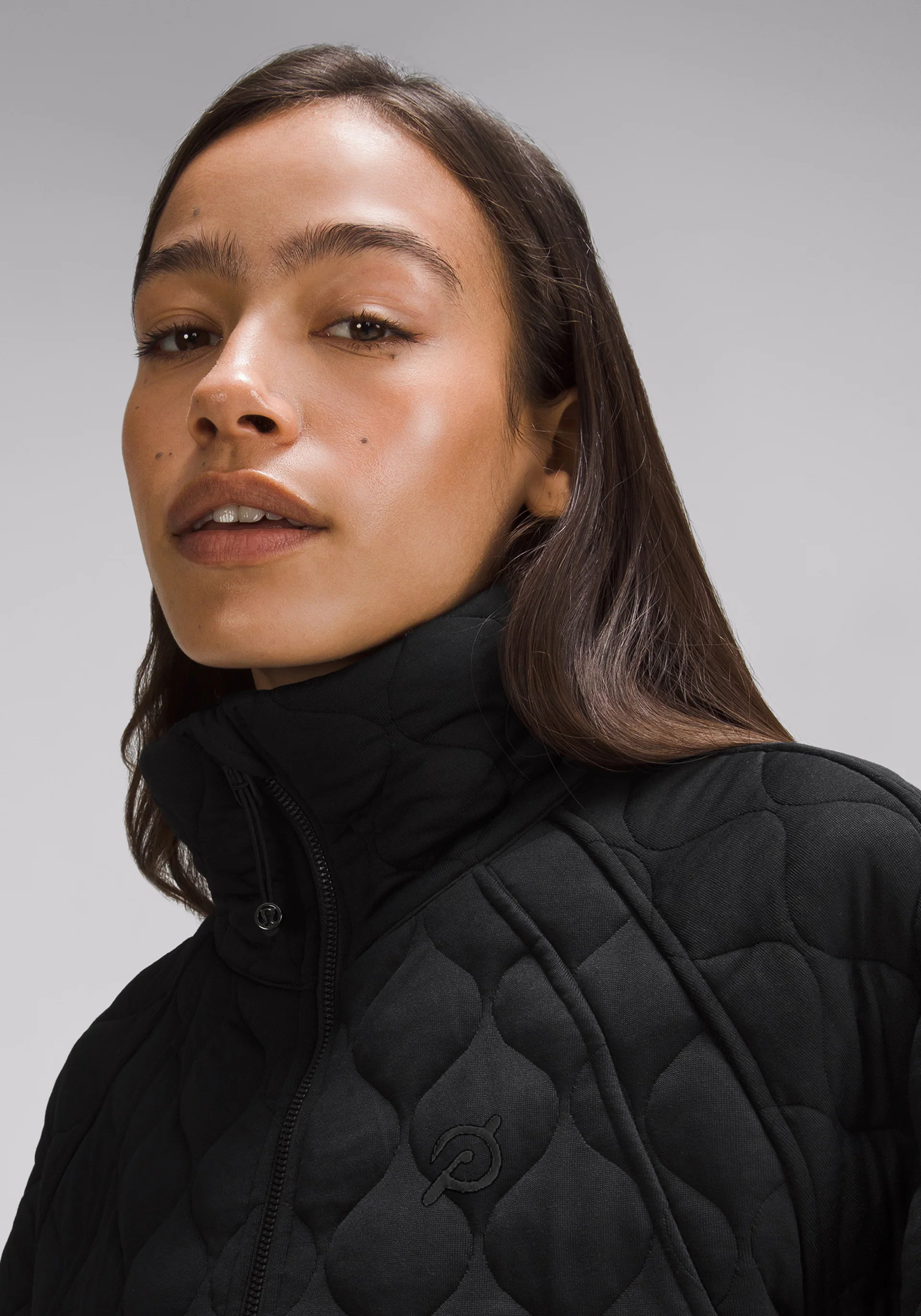 Scuba Oversized Quilted Half Zip - Image 3