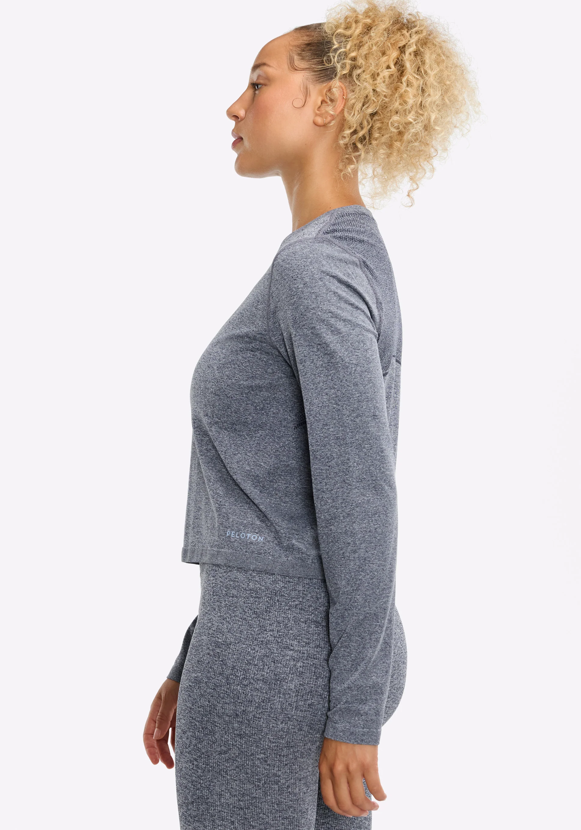 Seamless Melange Long Sleeve - Image 2