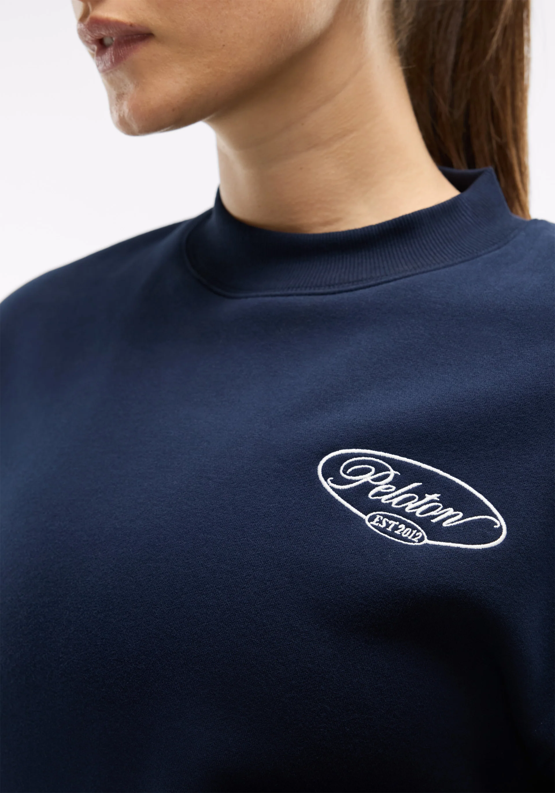 Soft Fleece Mock Neck Sweatshirt - Image 5