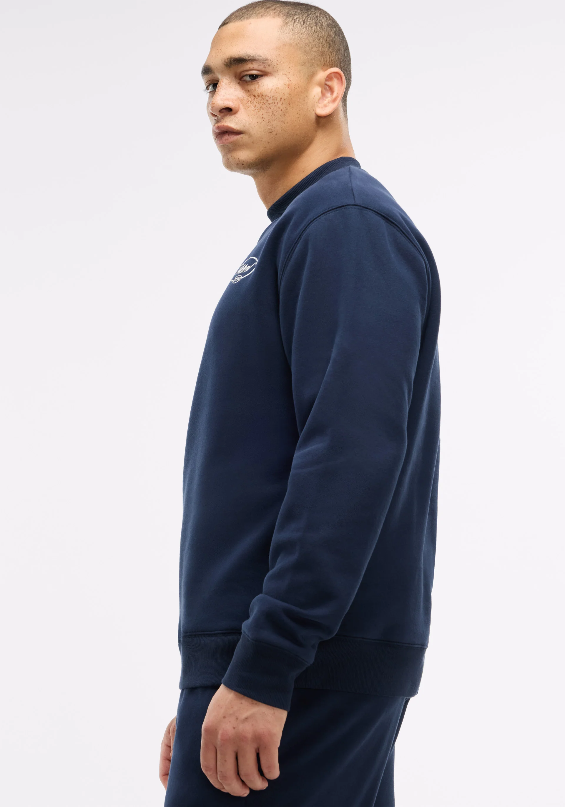 Soft Fleece Mock Neck Sweatshirt - Image 7