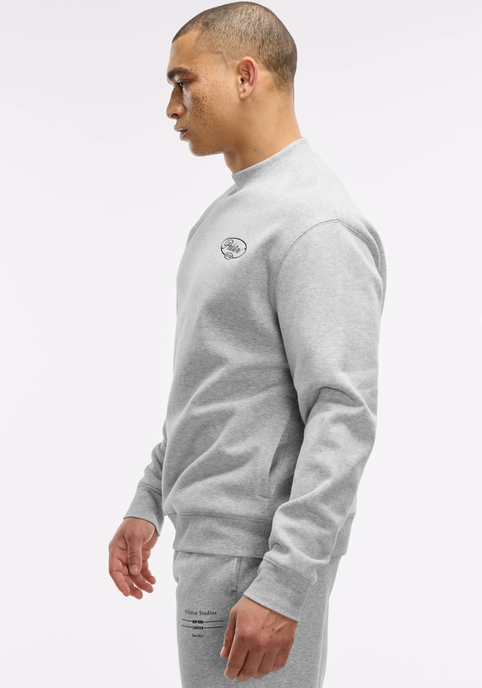 Soft Fleece Mock Neck Sweatshirt - Image 7