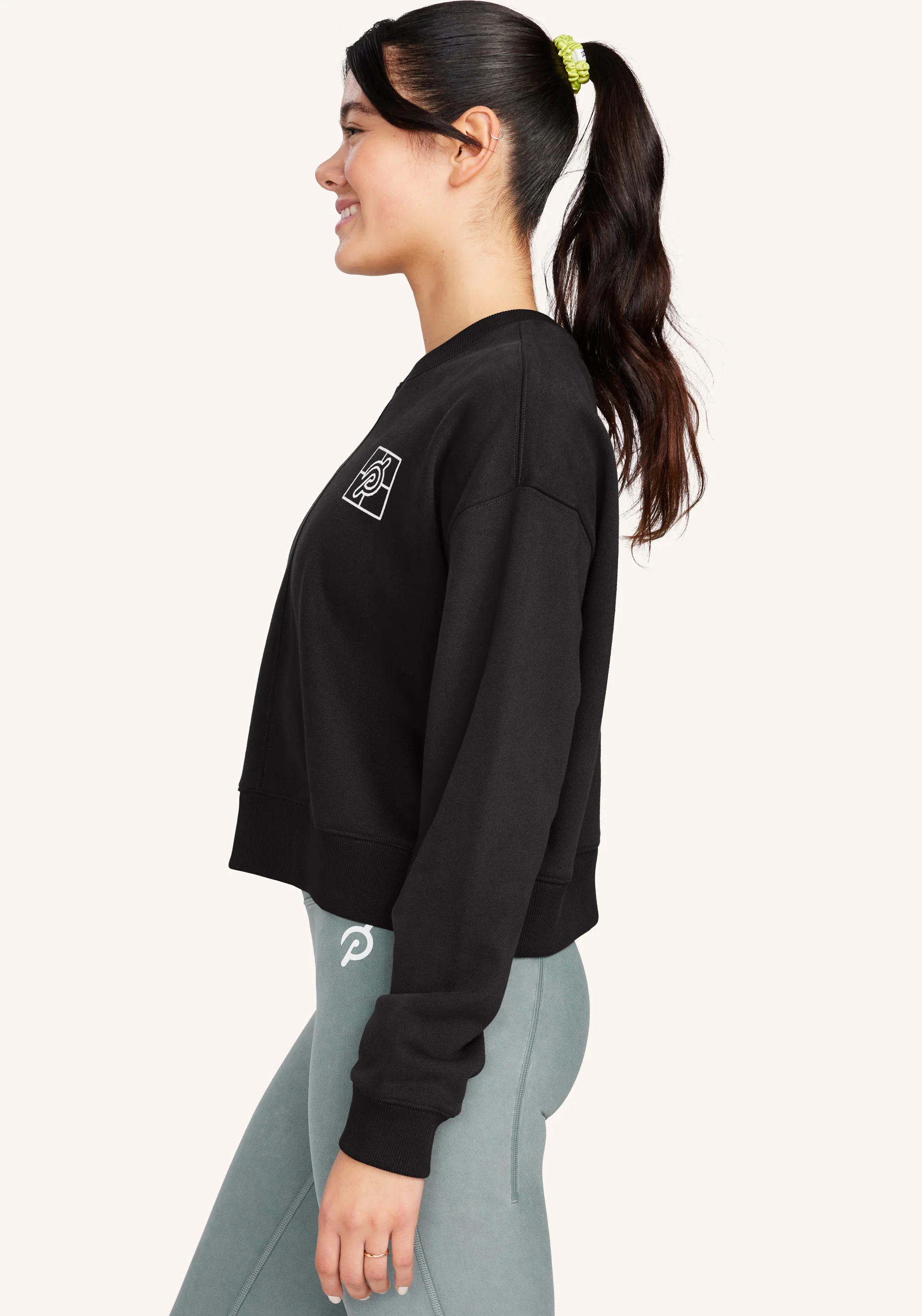Soft French Terry Crop Pullover - Image 2
