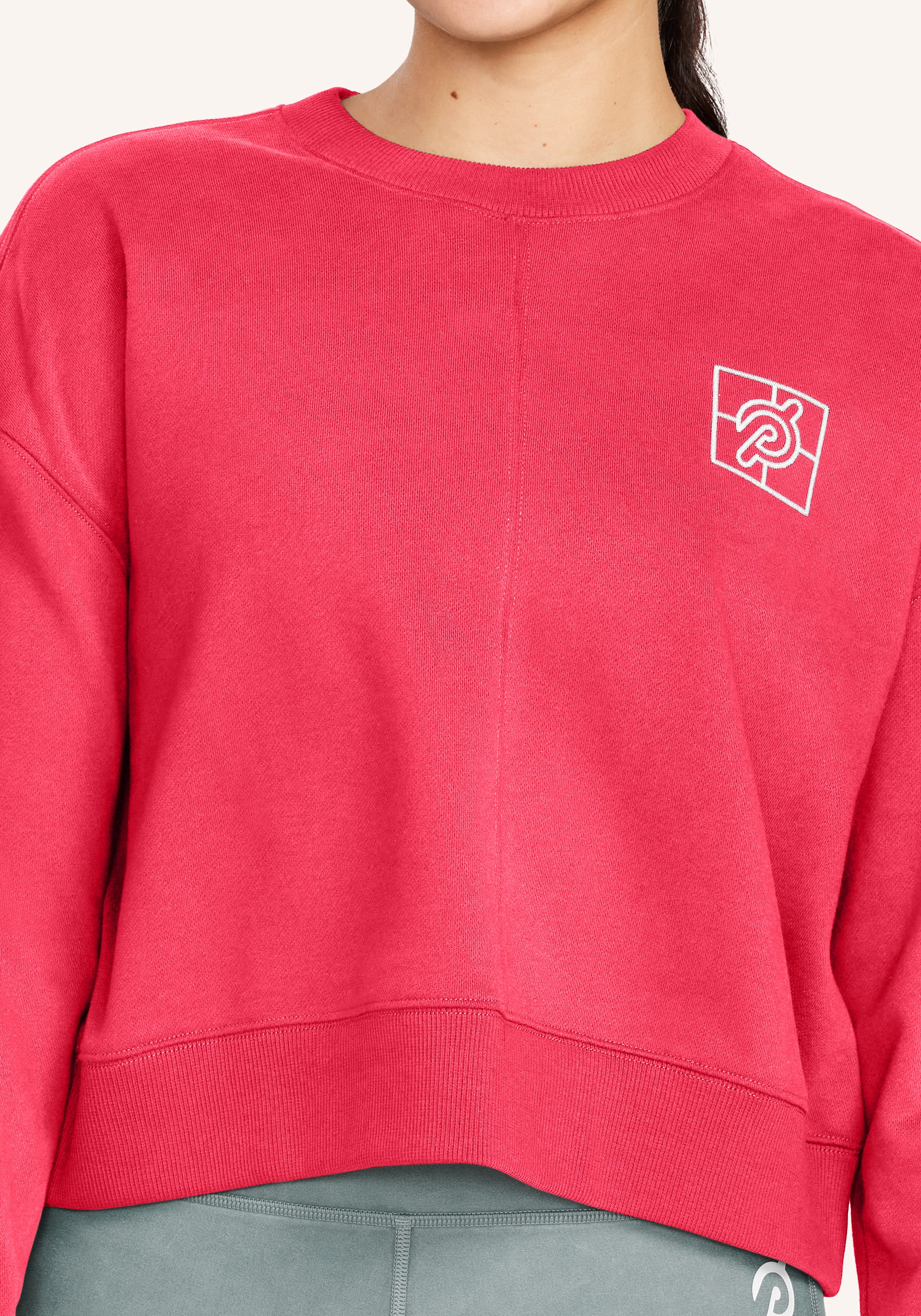 Soft French Terry Crop Pullover - Image 4