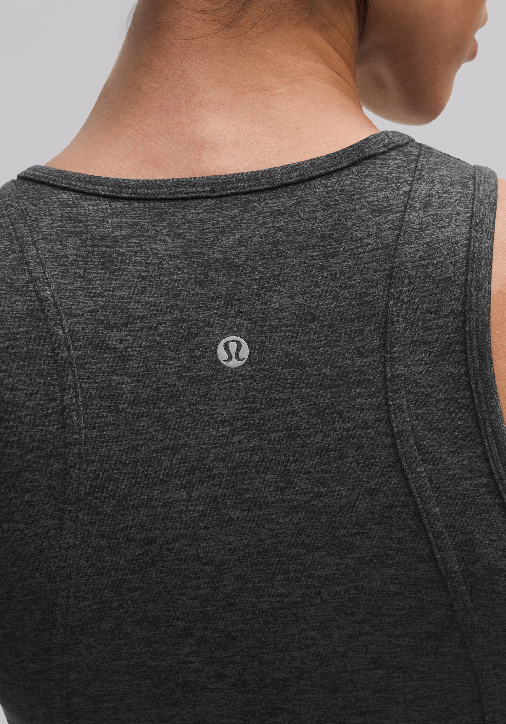 Softy Suedey Crewneck Cropped Tank Top - Image 4