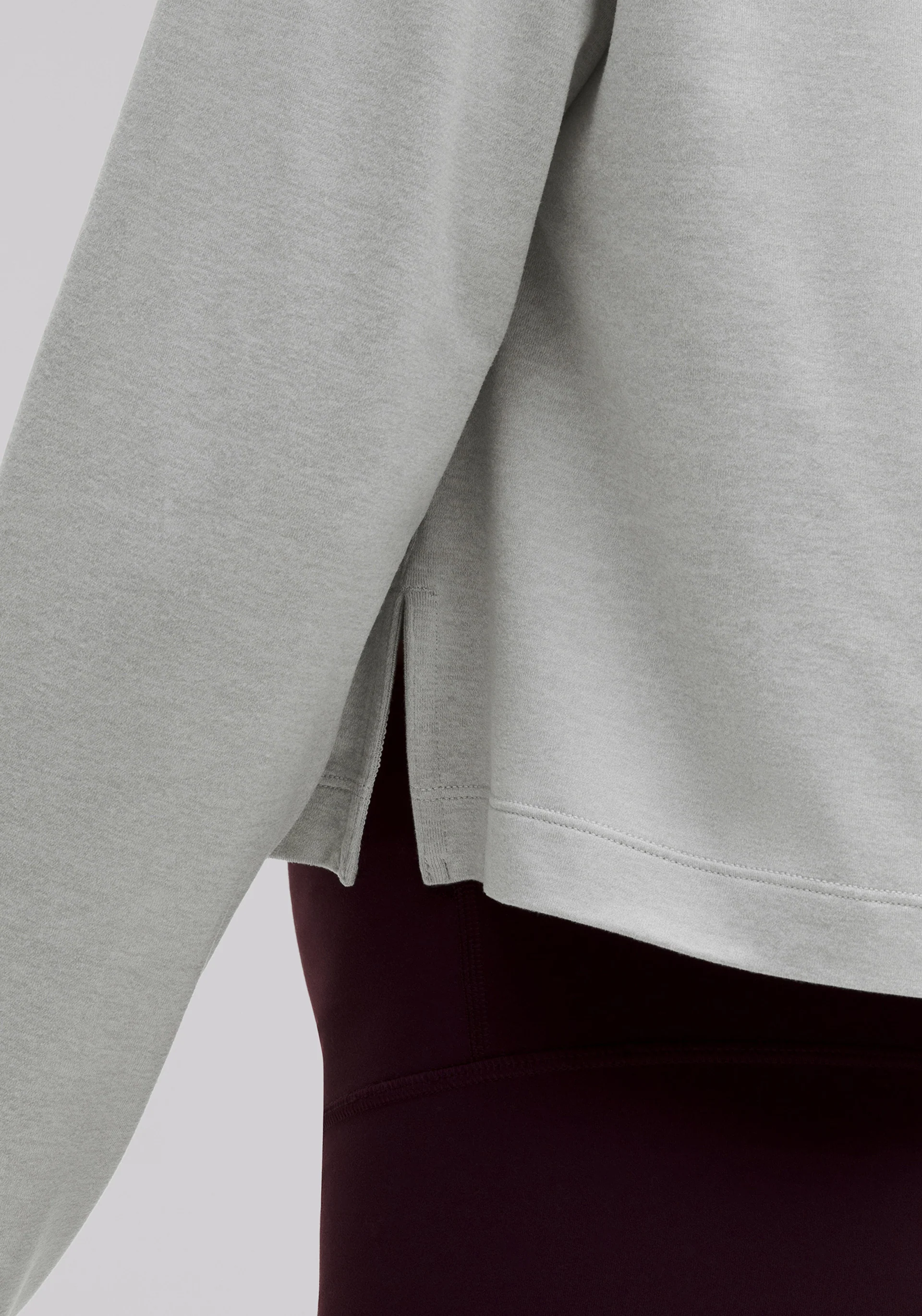 Softy Suedey Relaxed Boatneck Long-Sleeve Shirt - Image 5