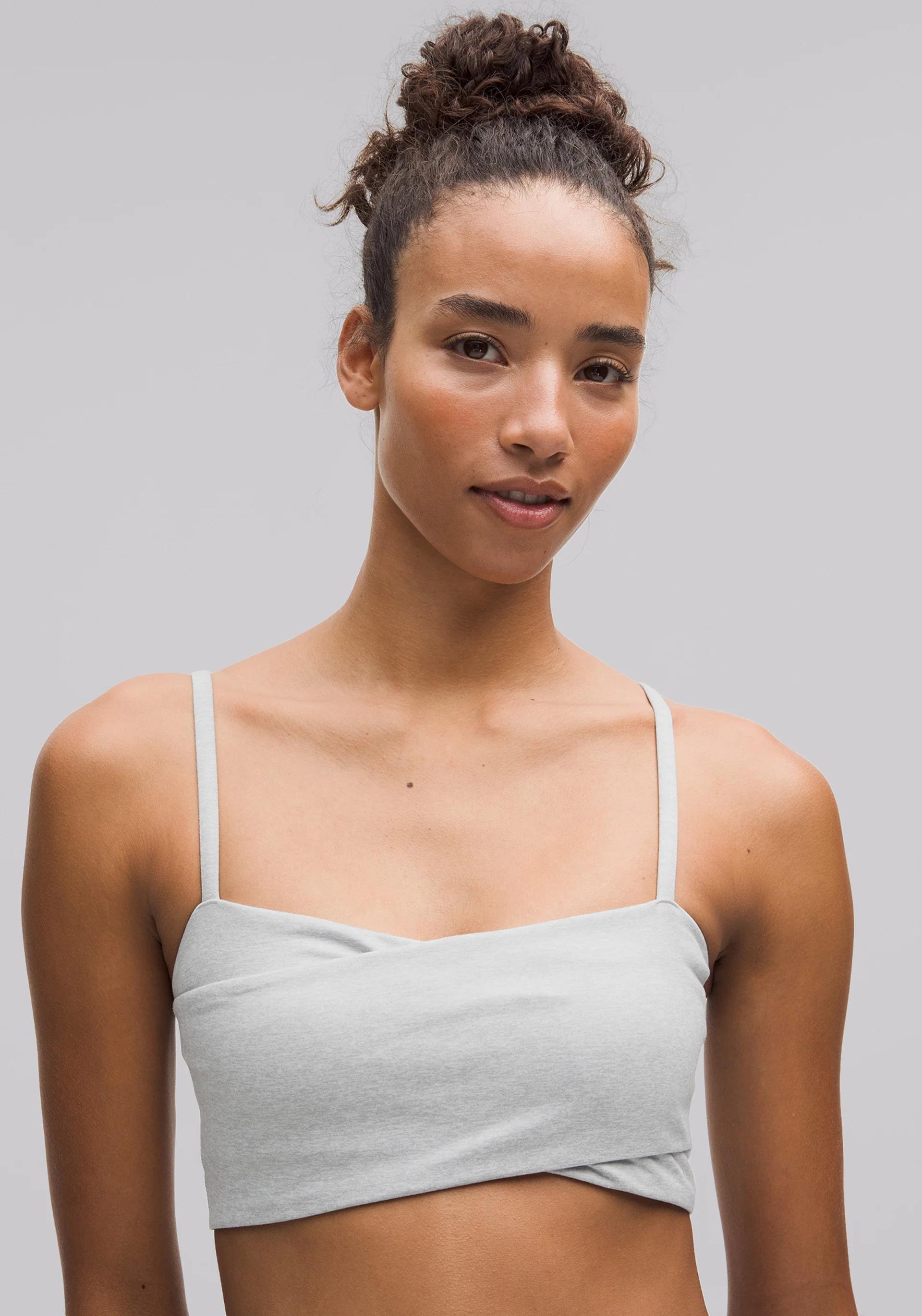 Softy Suedey Wrap-Front Bra | Light Support, B/C Cup - Image 3