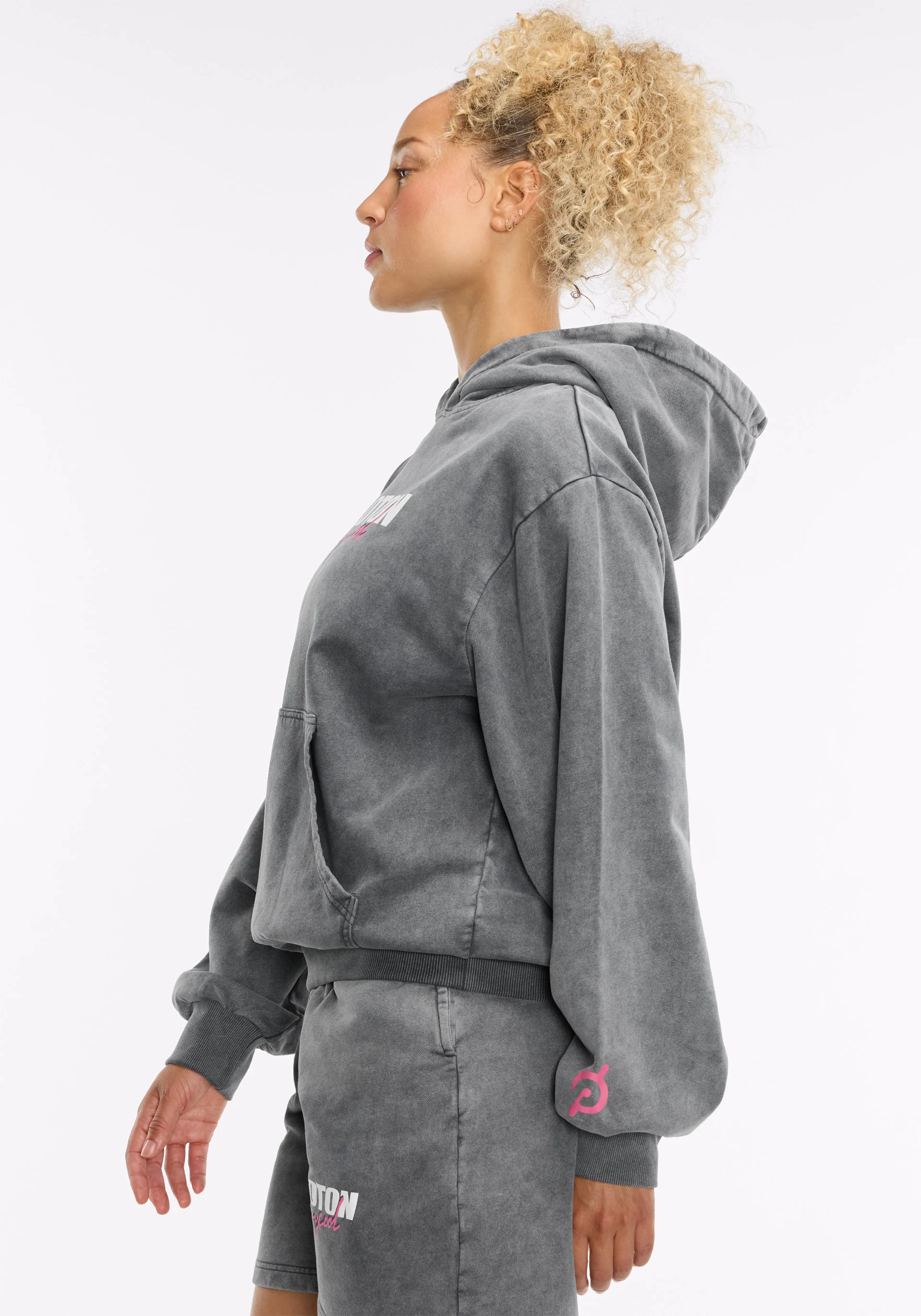 Peloton x STAYCOOL Acid Wash Logo Hoodie - Image 6
