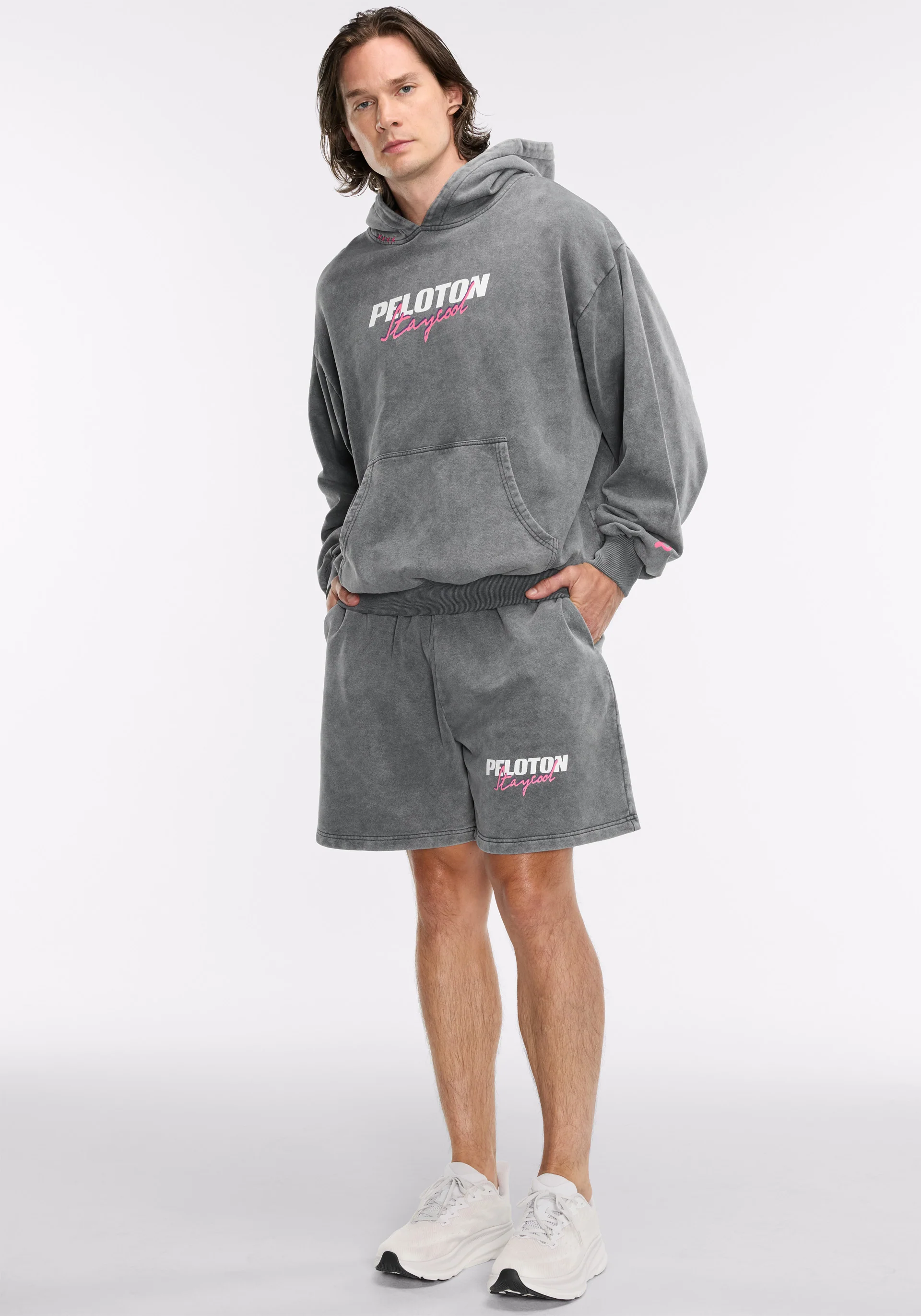 Peloton x STAYCOOL Acid Wash Logo Shorts - Image 10