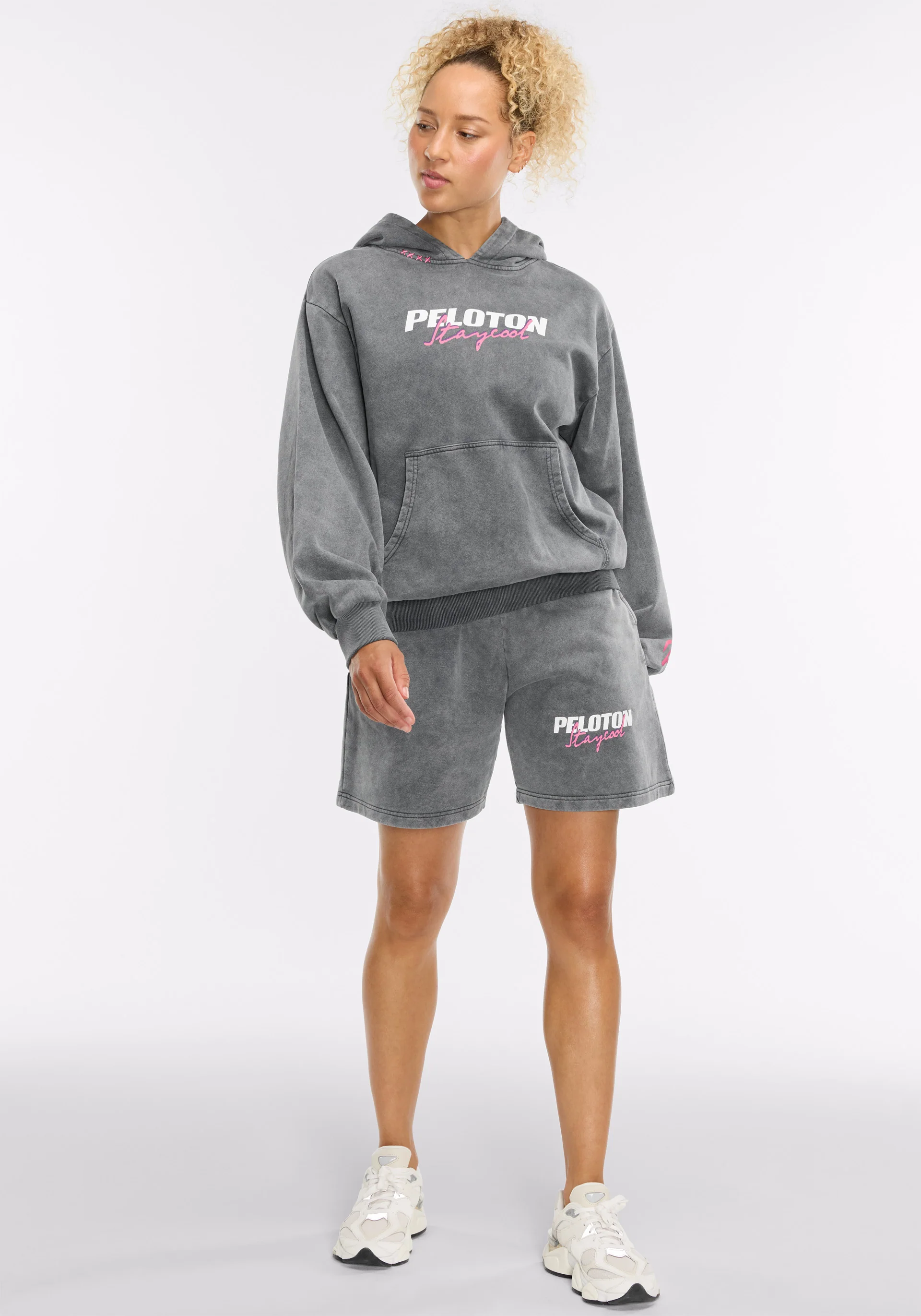 Peloton x STAYCOOL Acid Wash Logo Shorts - Image 9
