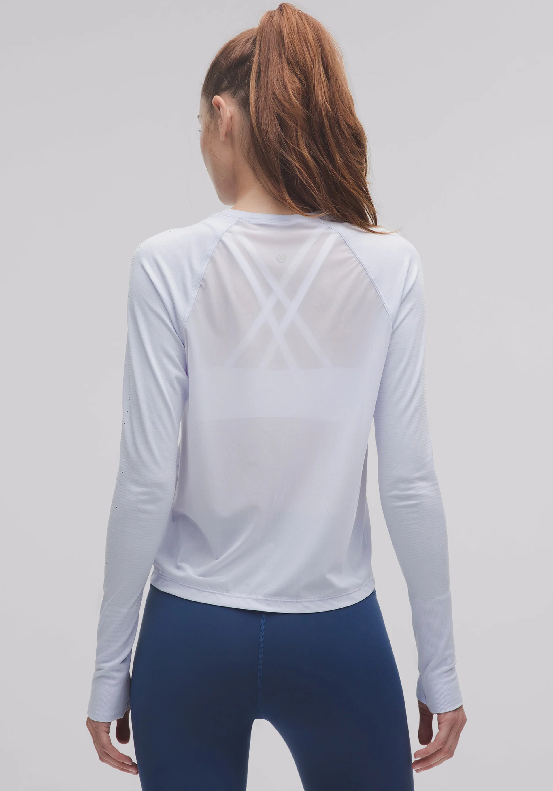 Swiftly Mesh-Back Long-Sleeve Shirt - Image 2