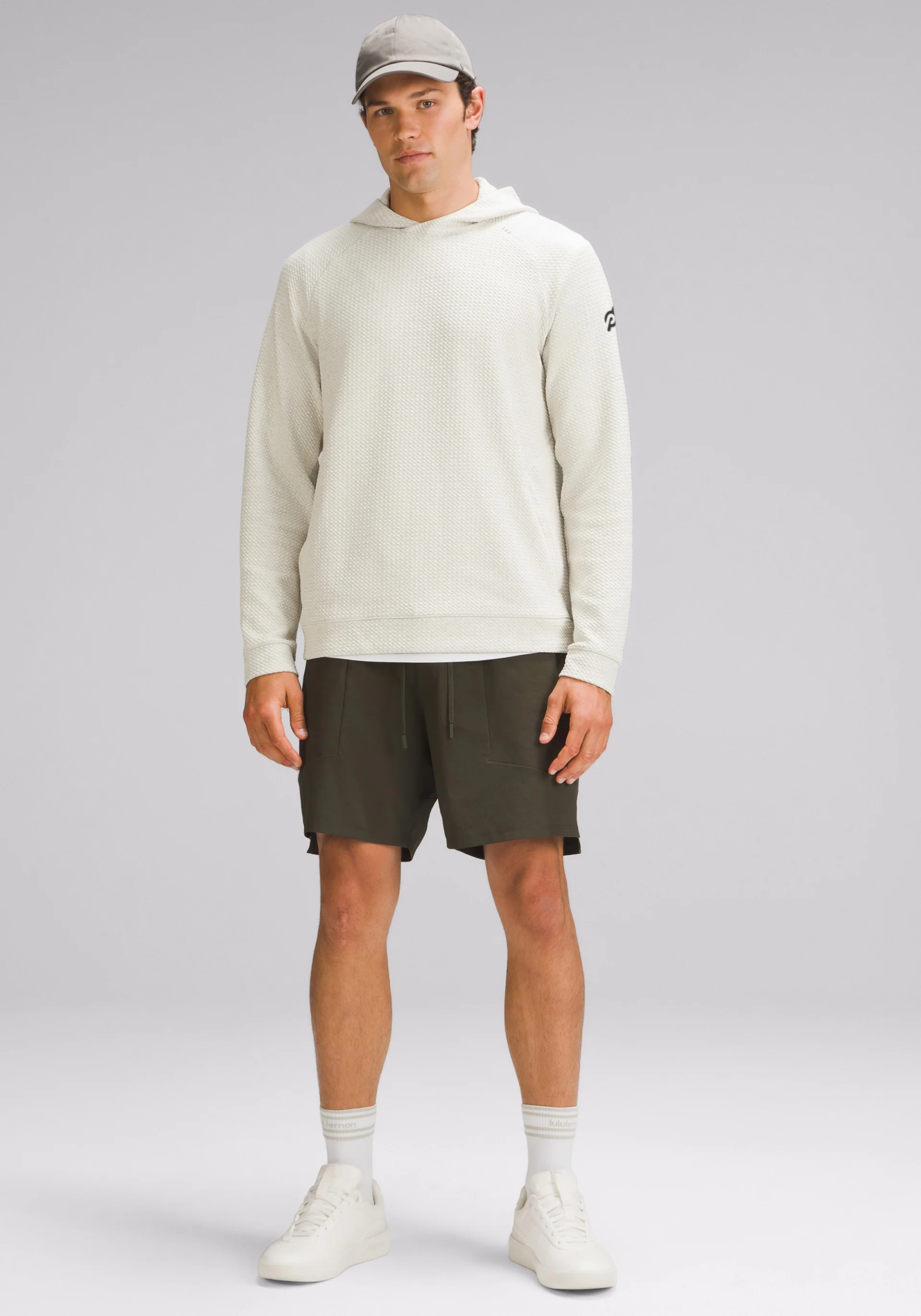 Textured Double-Knit Cotton Hoodie - Image 5