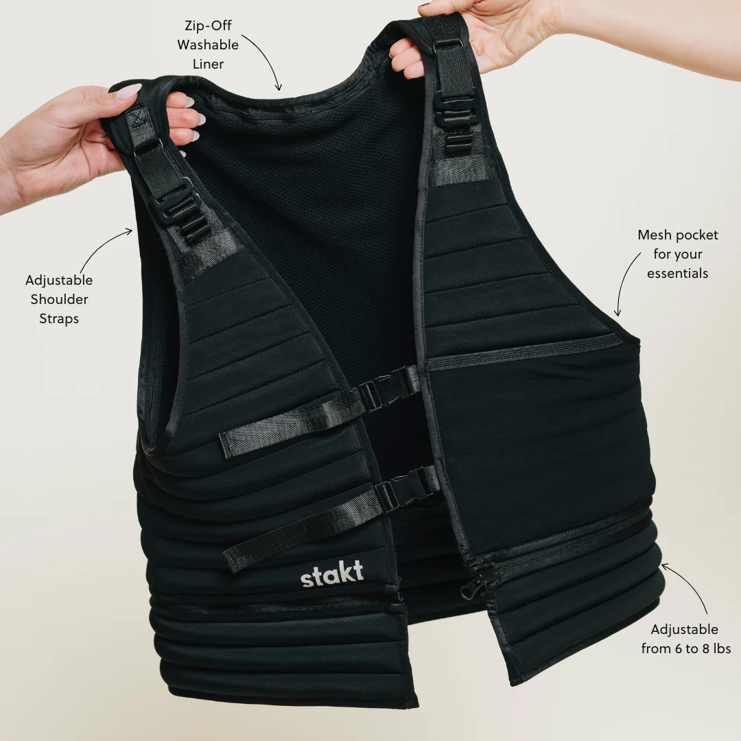 The Stakt Adjustable Weighted Vest - Image 4