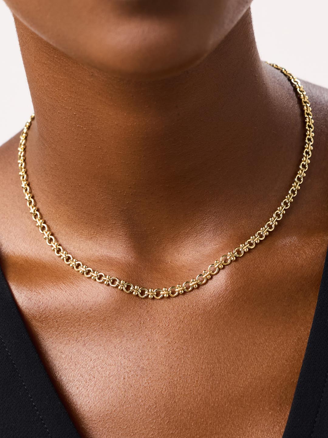 Thick Gold Chain Necklace - Hayden - Image 3