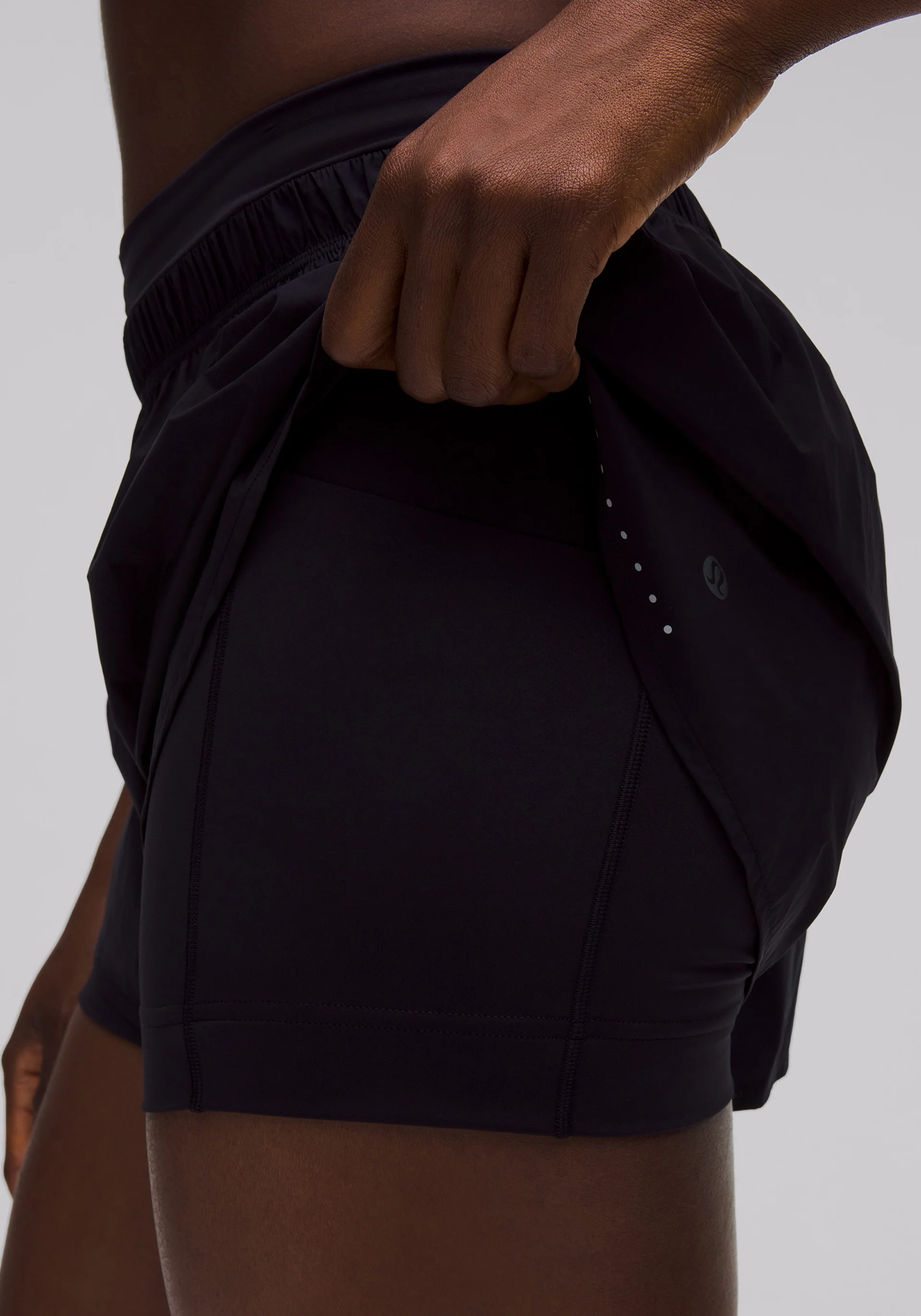 Translucent 2-in-1 High-Rise Short 3" - Image 5