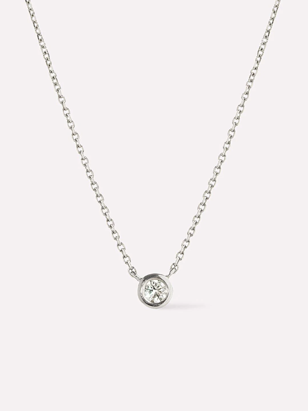 White Gold Diamond Necklace